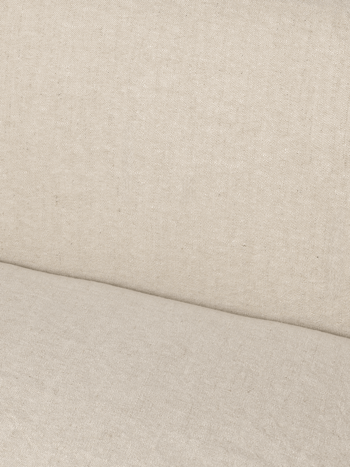 Catena Pouf Rectangular S501 - Loose Drape - Natural - US