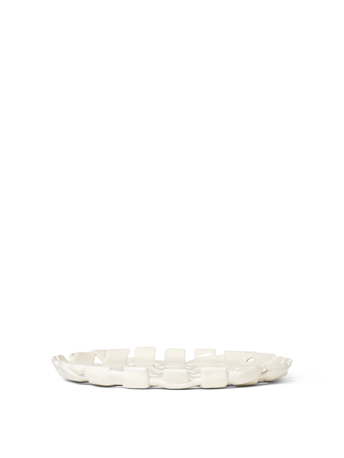 Plait Platter - Off-White
