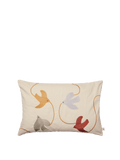 Swif Bird Embroidered Cushion - Rectangular - Multi