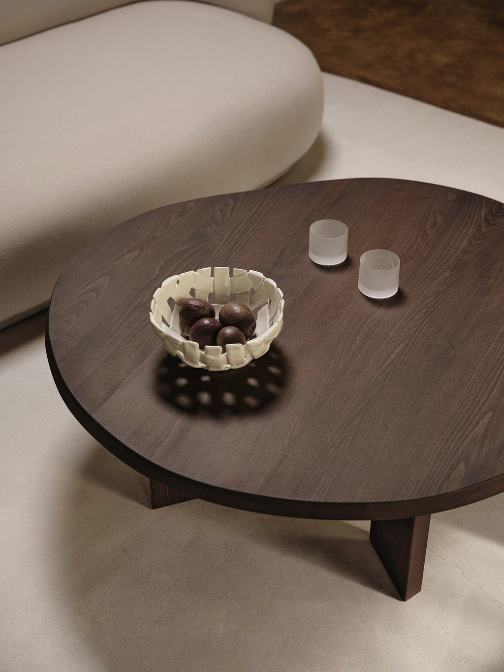 Tarn Coffee Table - Dark Stained Beech