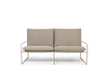 Desert 2-seater - Cashmere - Dolce - Dark Sand