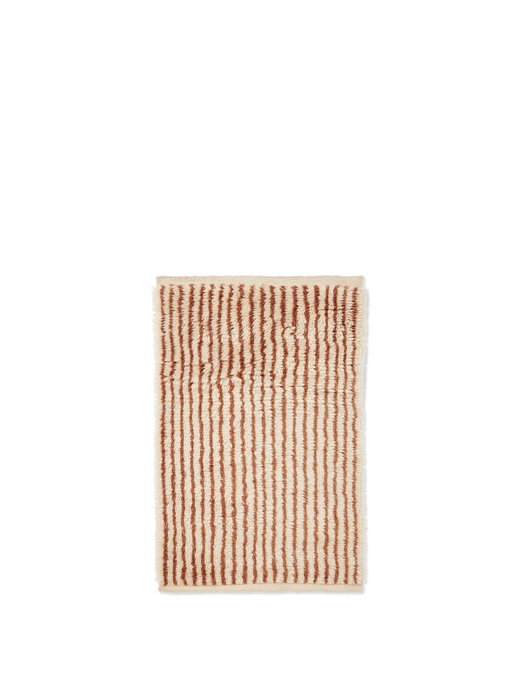 Kami Knotted Rug - Off-White/Red Brown