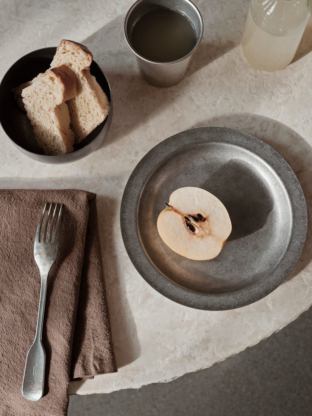 Tumbled Cup, Bowl & Plate Gift Set