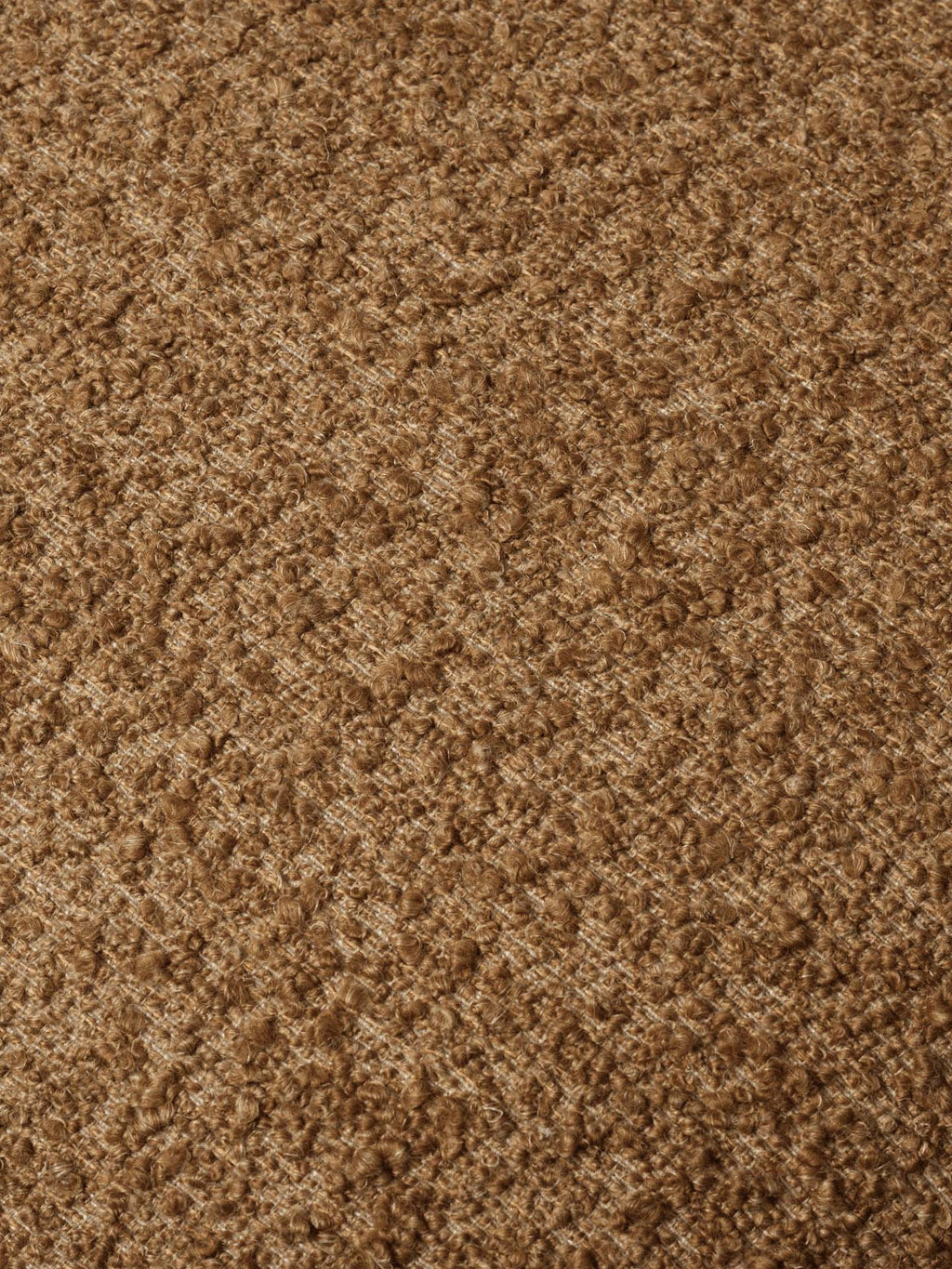 Rico Lounge Chair - Raw Bouclé - Tan - US