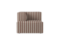 Catena Sofa Chaise Longue Left S600 - Louisiana - Sand/Chocolate - US