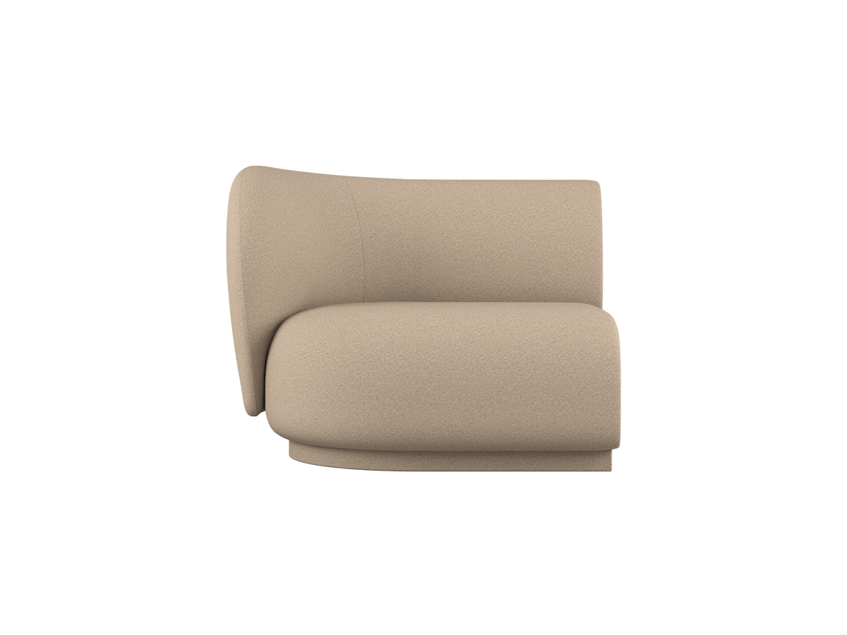 Rico Sofa Armrest Left - Brushed - Sand - US