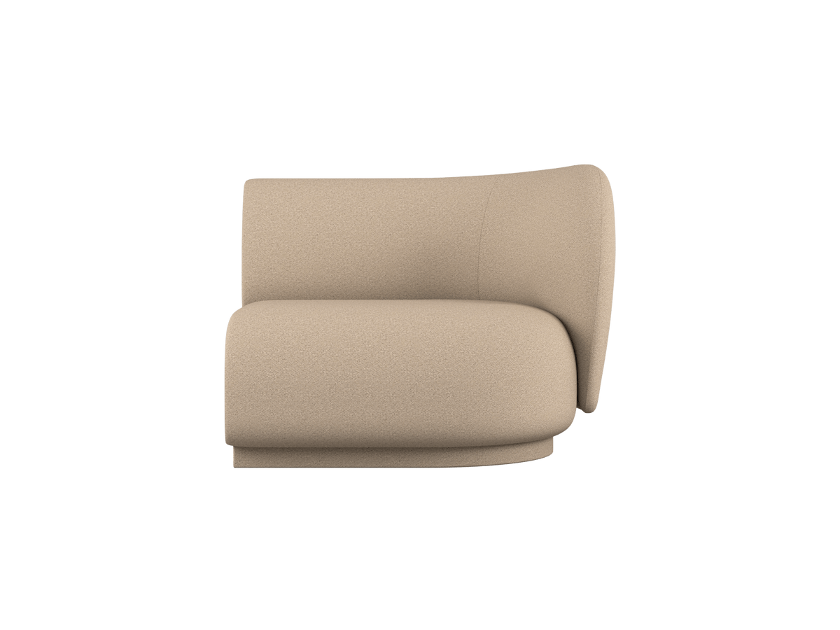 Rico Sofa Armrest Right - Brushed - Sand - US